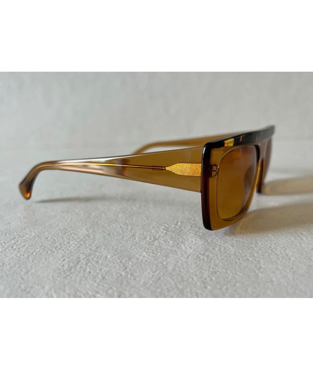 KALEOS Оранжевое пластиковые солнцезащитные очки, фото 3