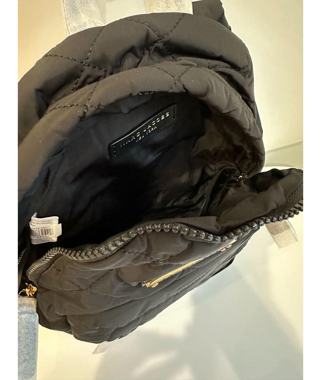 MARC JACOBS Черный синтетический рюкзак, фото 4