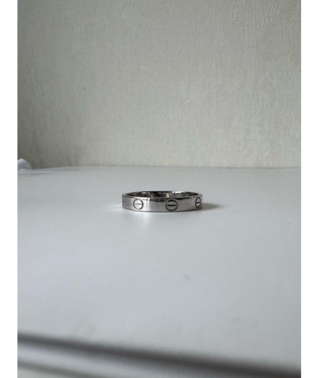 CARTIER Серебряное кольцо из белого золота, фото 6