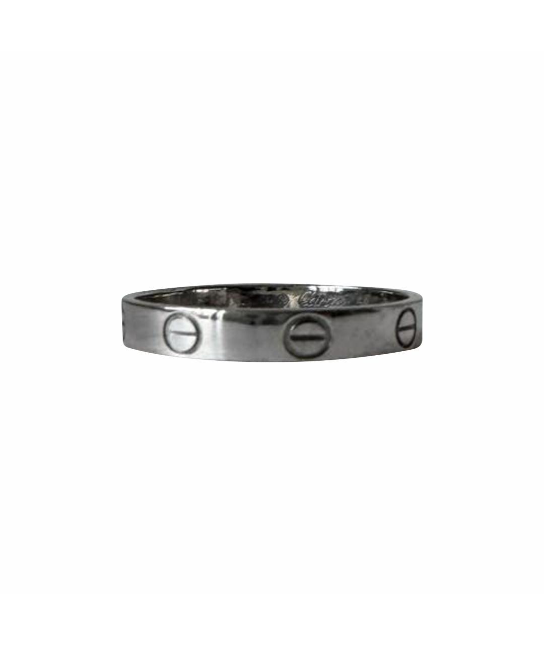 CARTIER Серебряное кольцо из белого золота, фото 1