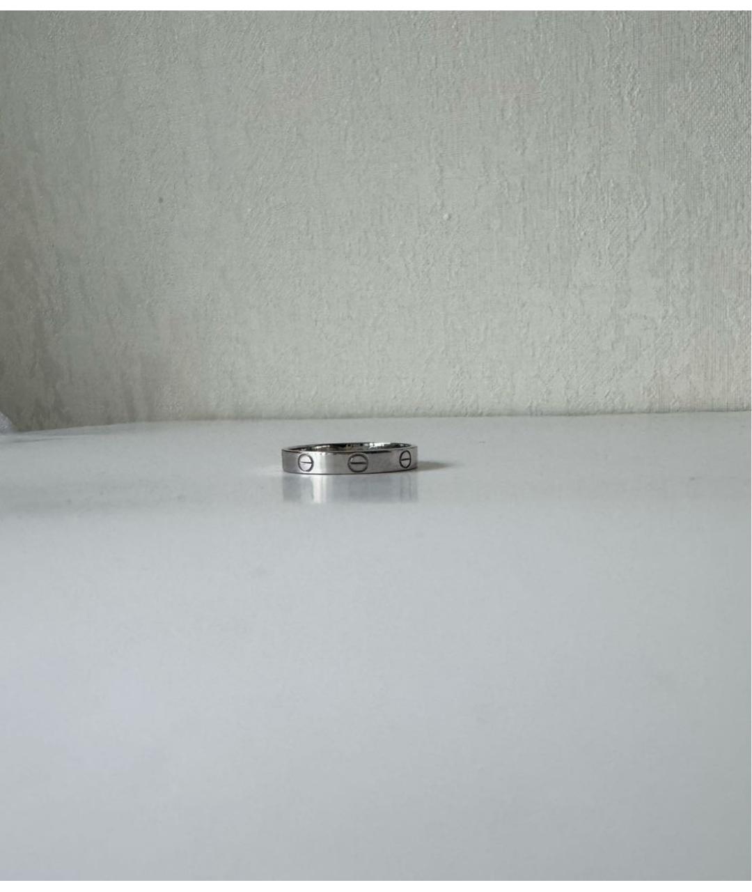 CARTIER Серебряное кольцо из белого золота, фото 3