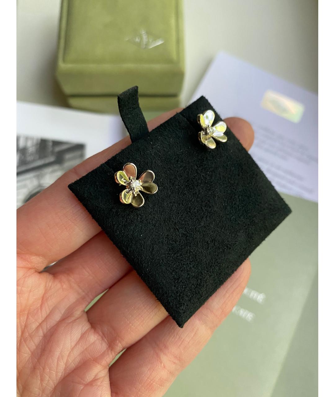VAN CLEEF & ARPELS Серьги из белого золота, фото 4