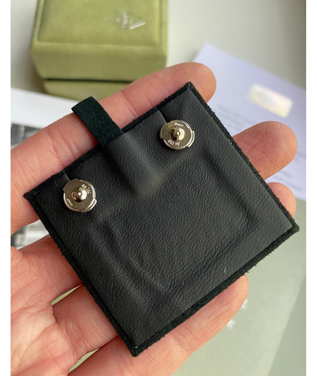 VAN CLEEF & ARPELS Серьги из белого золота, фото 8