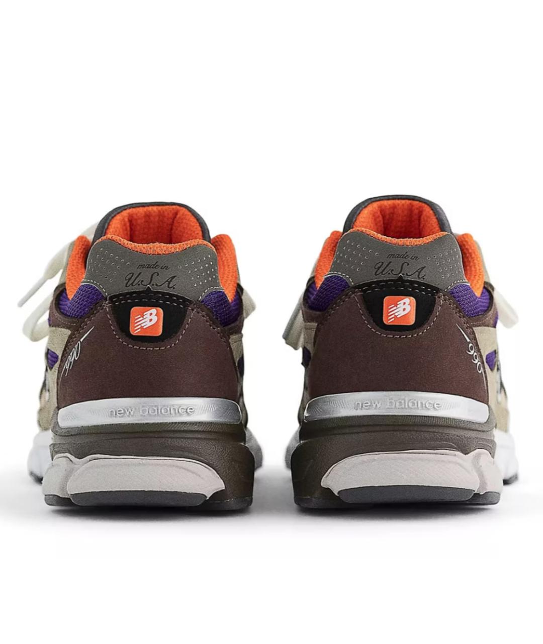 NEW BALANCE Мульти замшевые низкие кроссовки / кеды, фото 5