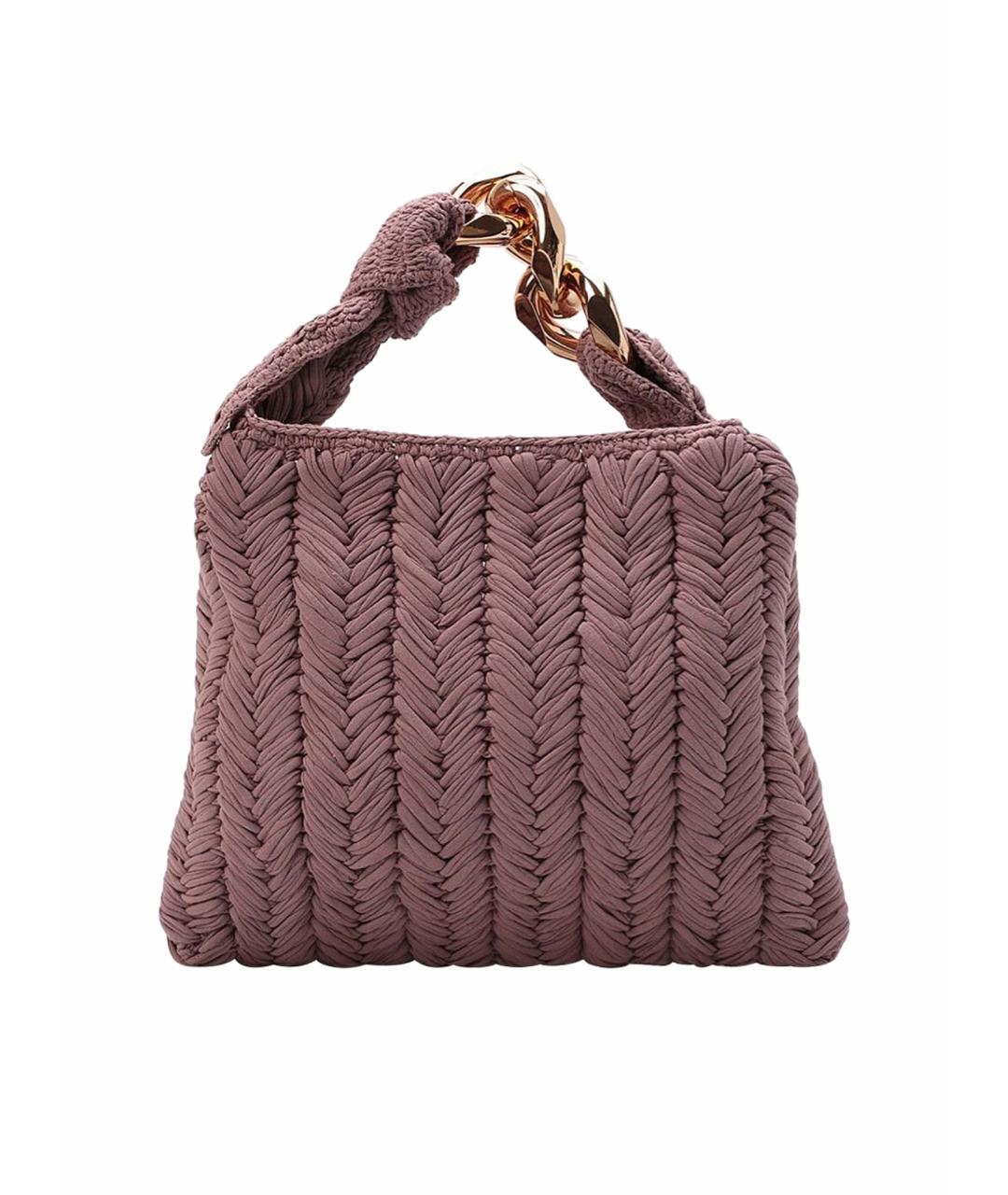 J.W.ANDERSON Розовая хлопковая сумка с короткими ручками, фото 1