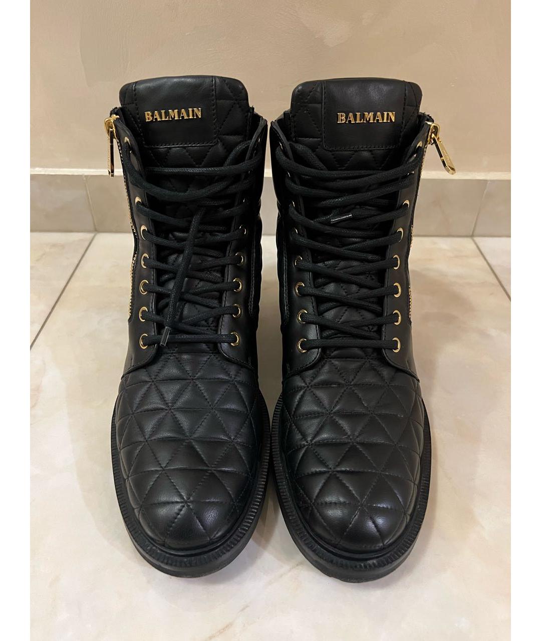 Balmain military hot sale boots