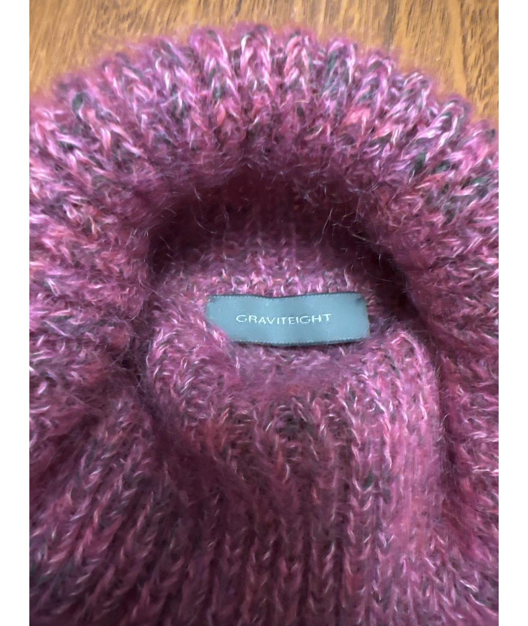 GRAVITEIGHT Розовый полиамидовый джемпер / свитер, фото 2