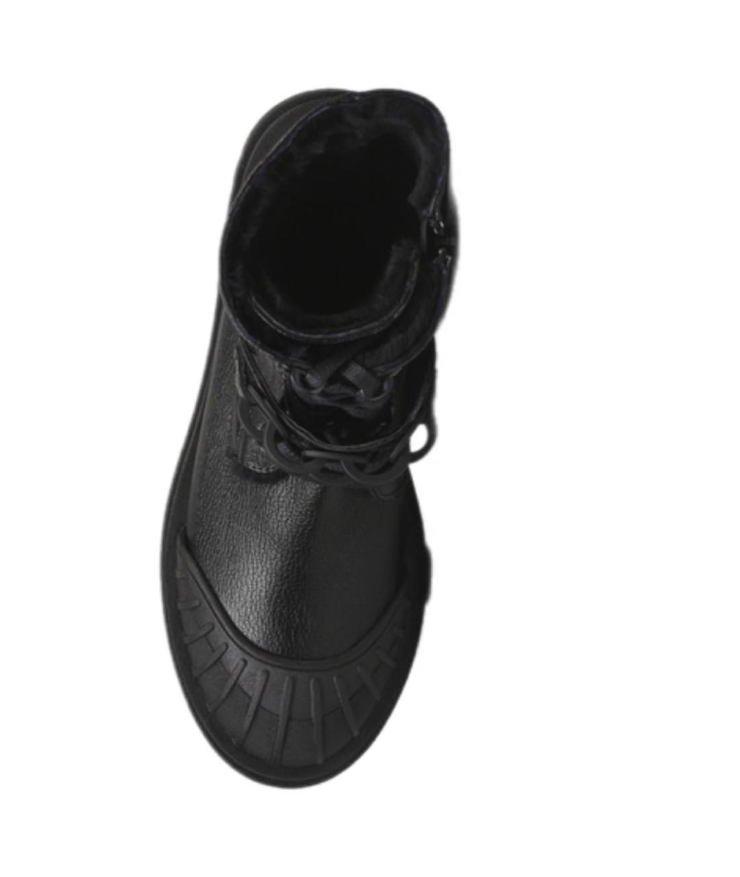 HELENA SORETTI Черные кожаные ботинки, фото 2