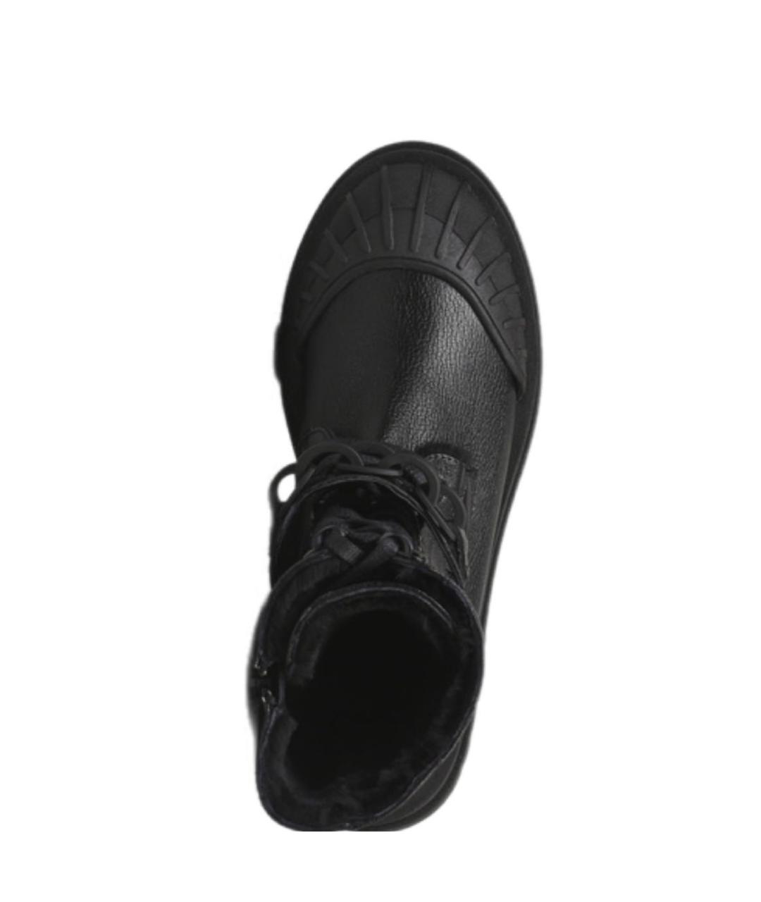 HELENA SORETTI Черные кожаные ботинки, фото 3