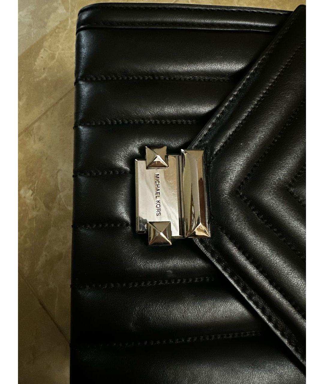 MICHAEL KORS Черная сумка через плечо, фото 4