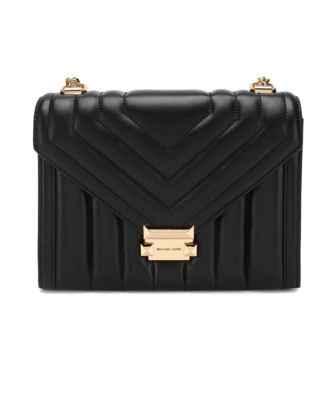 MICHAEL KORS Черная сумка через плечо, фото 6