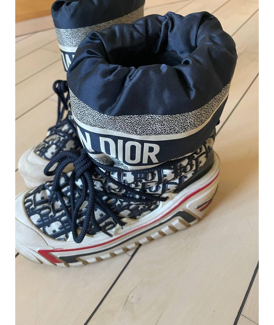 CHRISTIAN DIOR Синие сапоги, фото 2