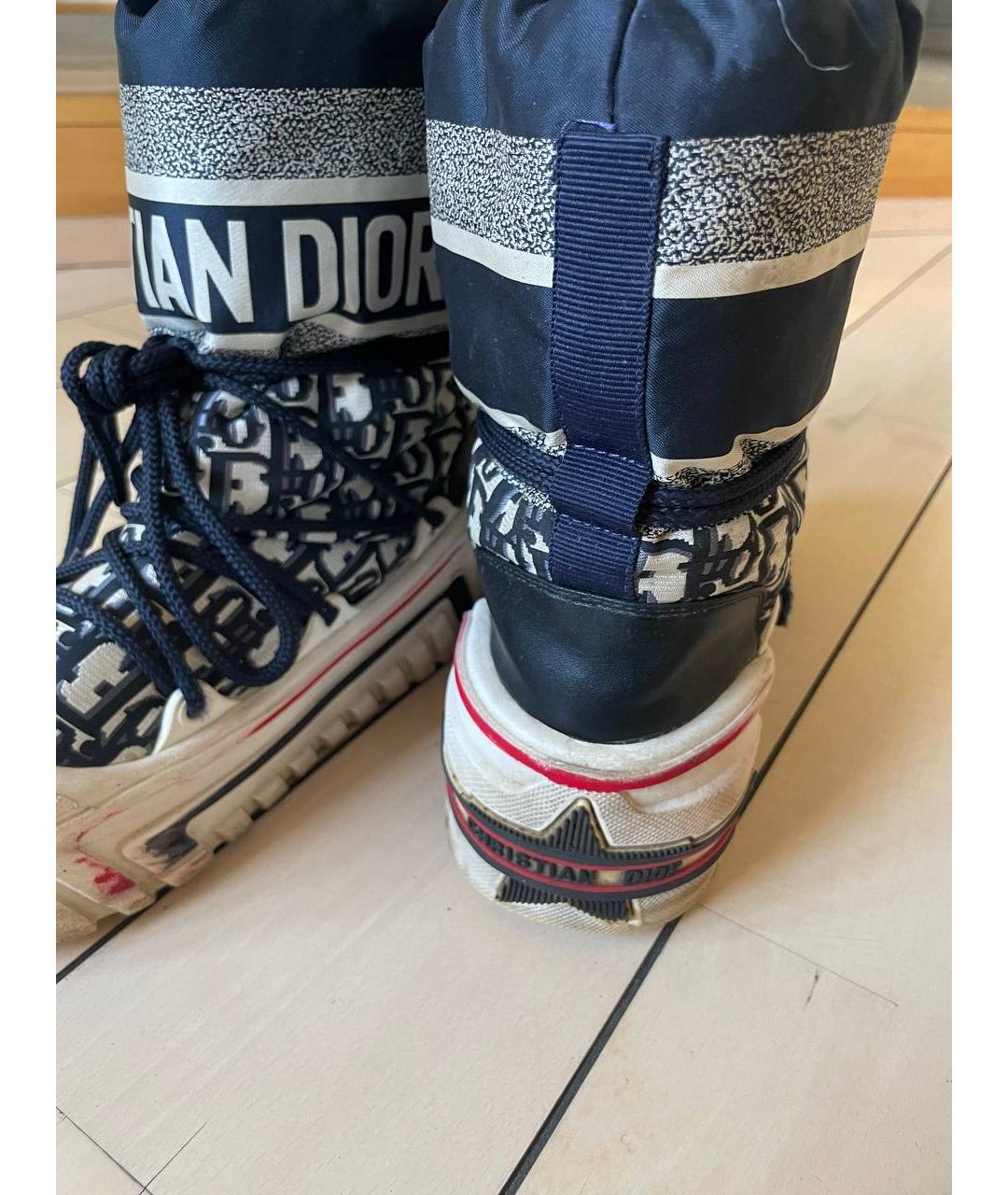 CHRISTIAN DIOR Синие сапоги, фото 3