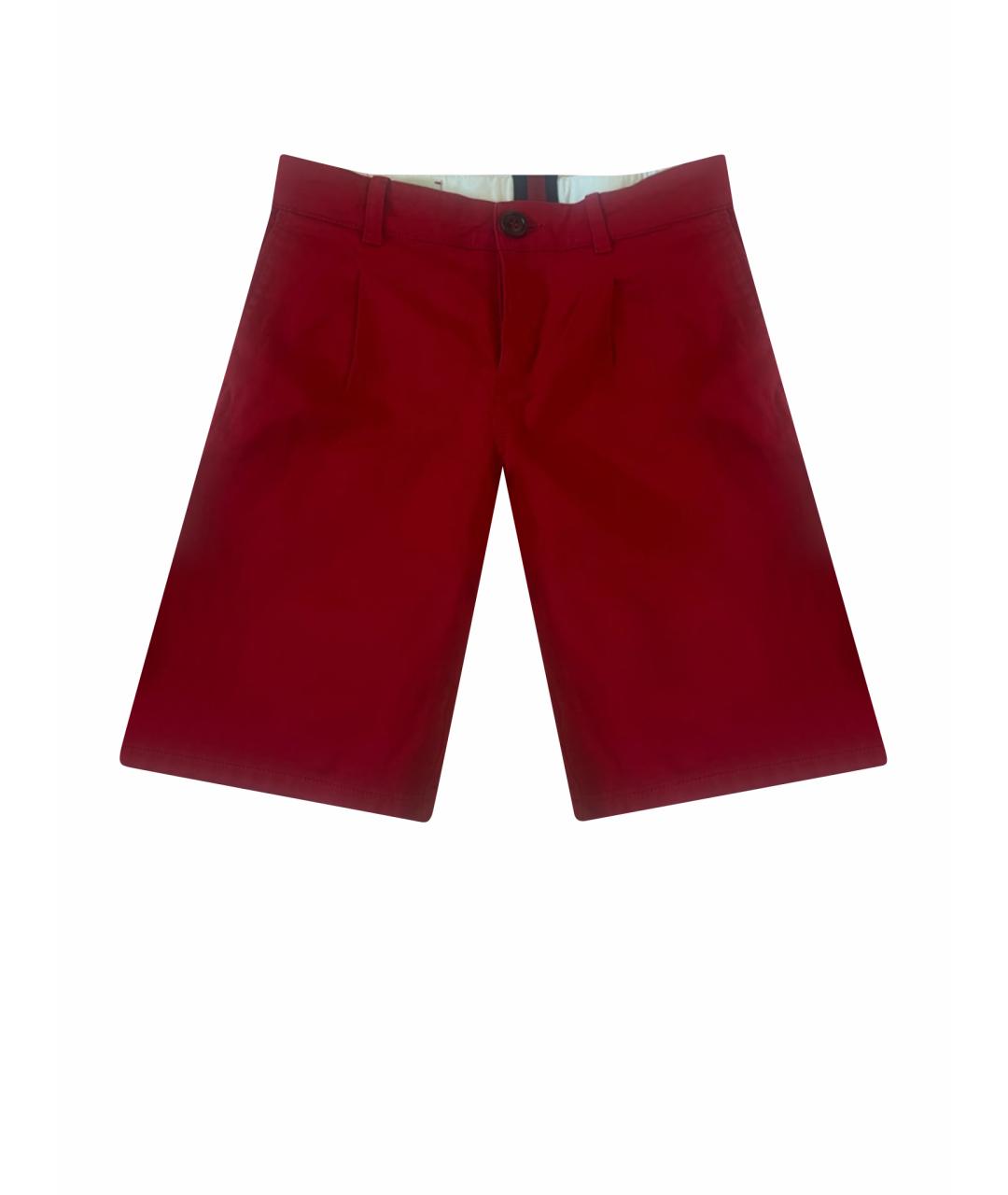 GUCCI Красные брюки и шорты, фото 1