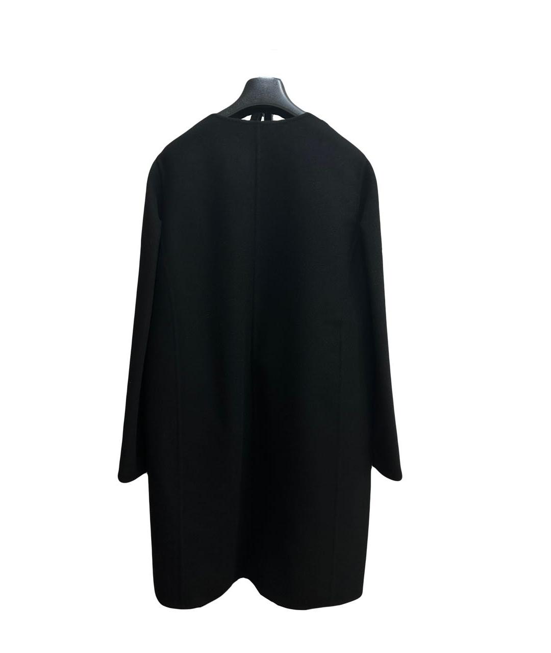 MANZONI 24 Черное кашемировое пальто, фото 6