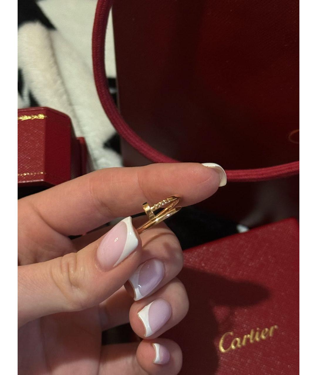 CARTIER Золотое кольцо из розового золота, фото 4