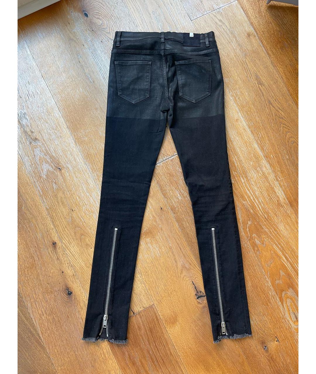 ALYX Черные хлопко-эластановые джинсы слим, фото 2