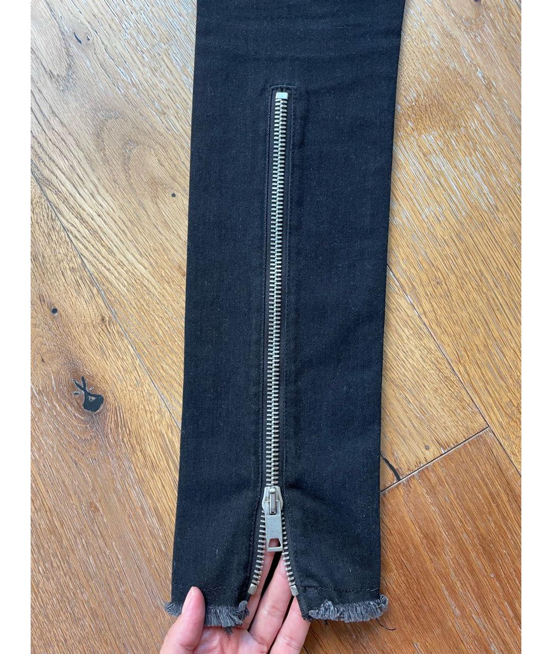 ALYX Черные хлопко-эластановые джинсы слим, фото 6