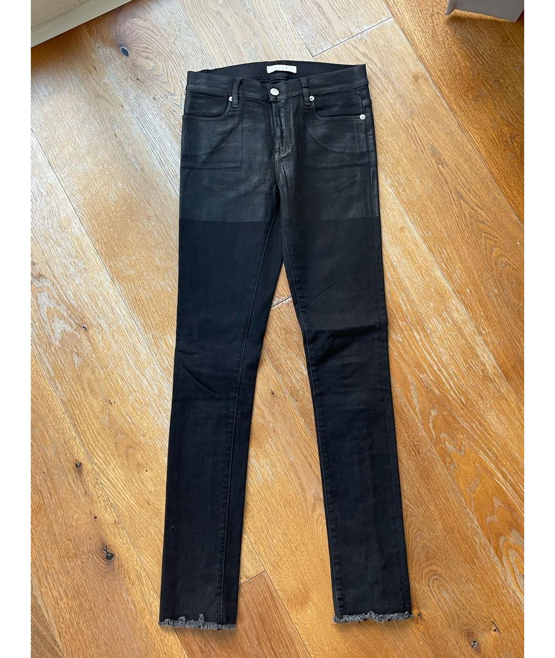 ALYX Черные хлопко-эластановые джинсы слим, фото 9