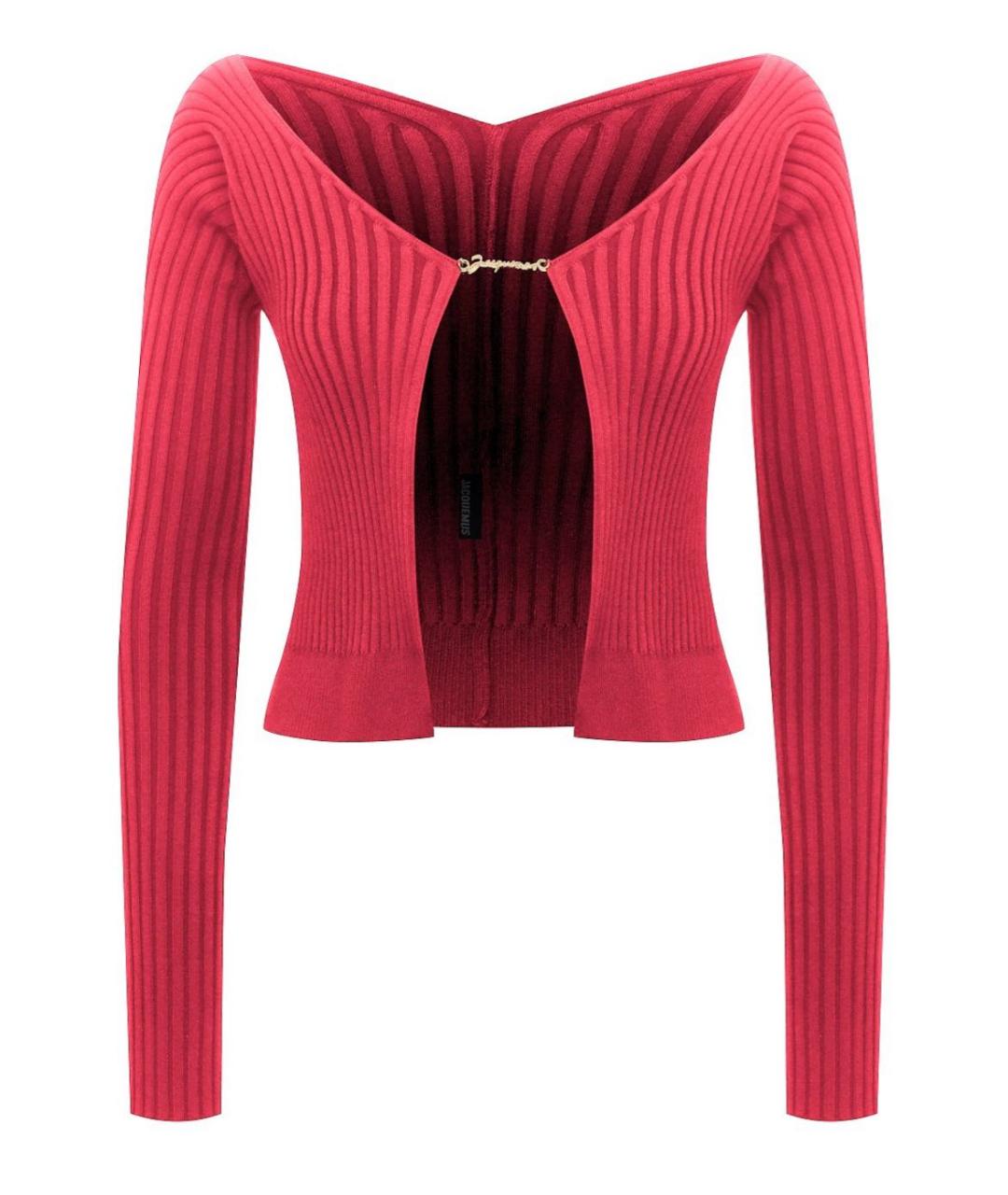 JACQUEMUS Розовый кардиган, фото 6