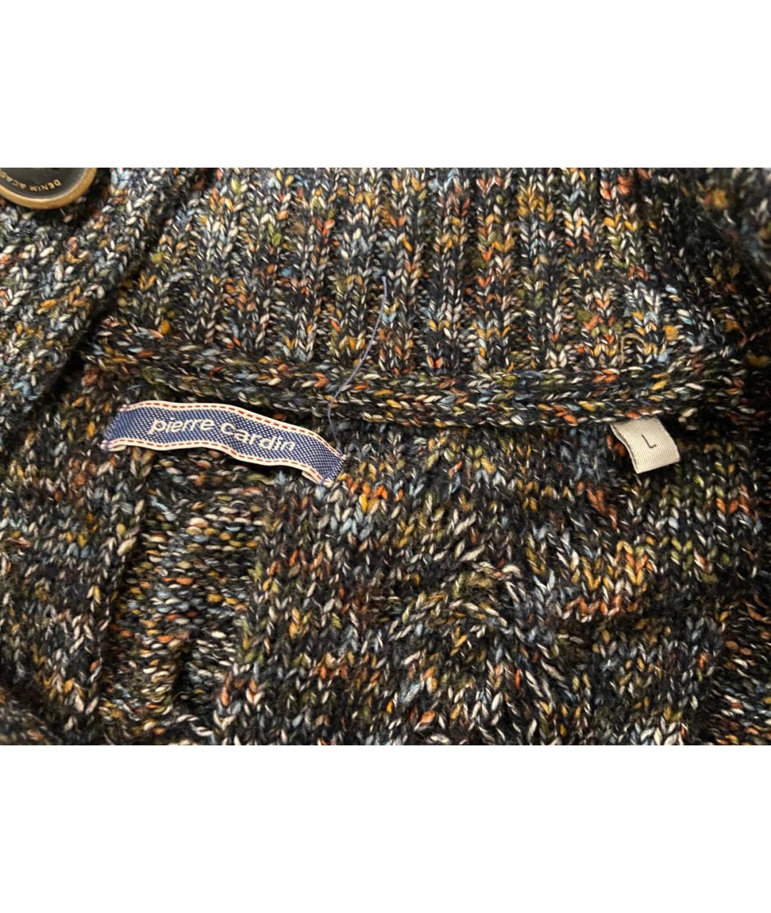 PIERRE CARDIN Коричневый хлопковый джемпер / свитер, фото 3