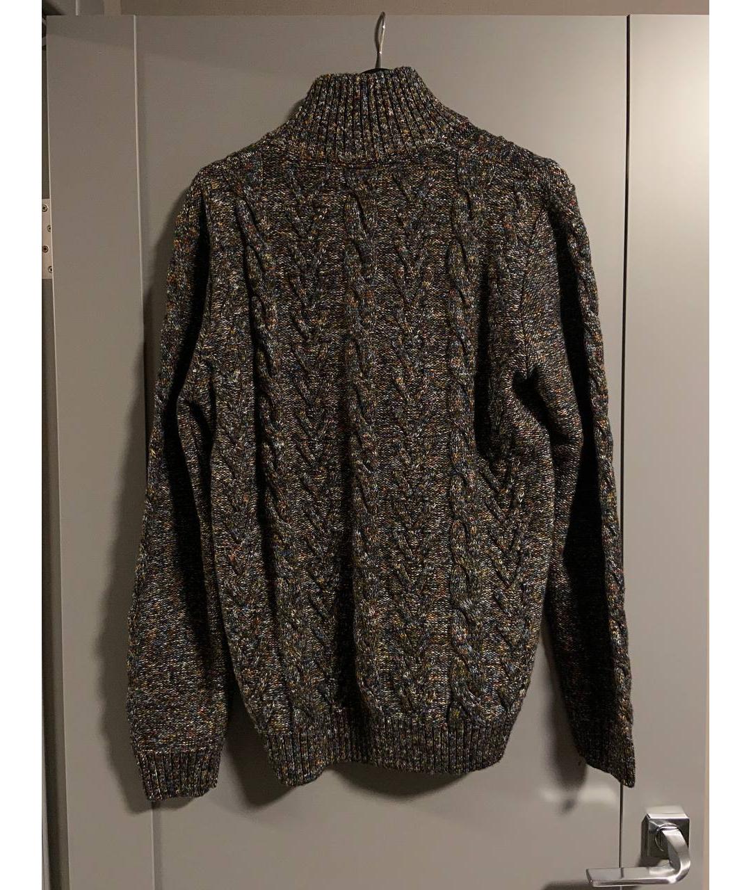PIERRE CARDIN Коричневый хлопковый джемпер / свитер, фото 2