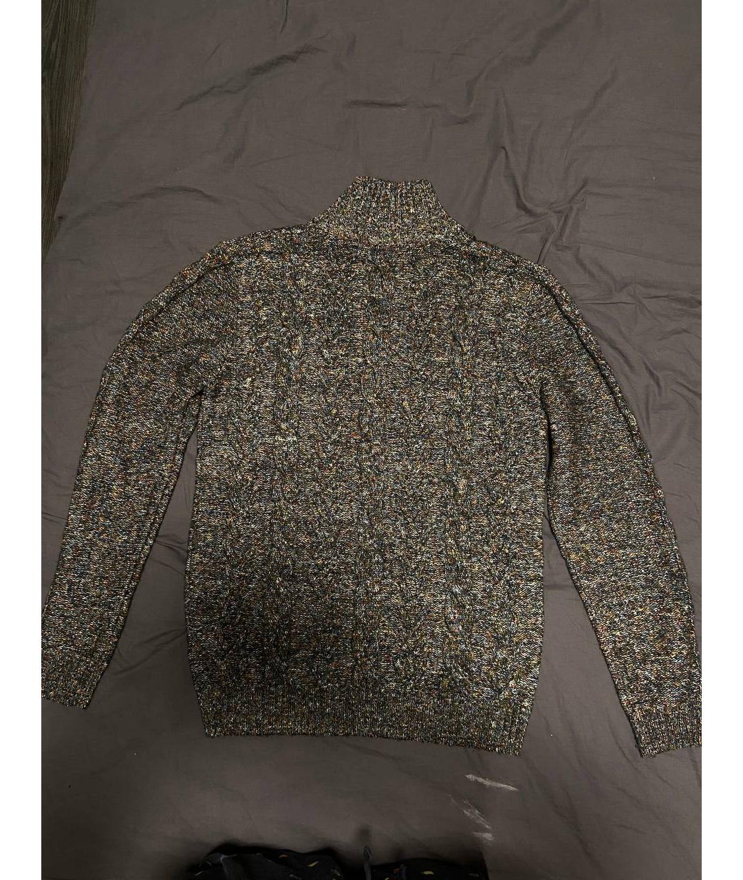 PIERRE CARDIN Коричневый хлопковый джемпер / свитер, фото 8