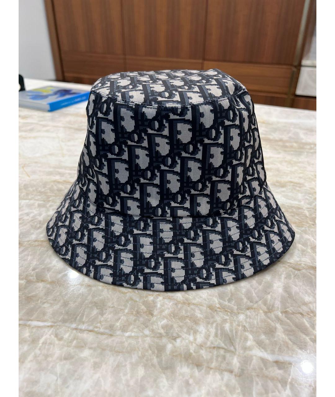 CHRISTIAN DIOR Темно-синяя панама, фото 5