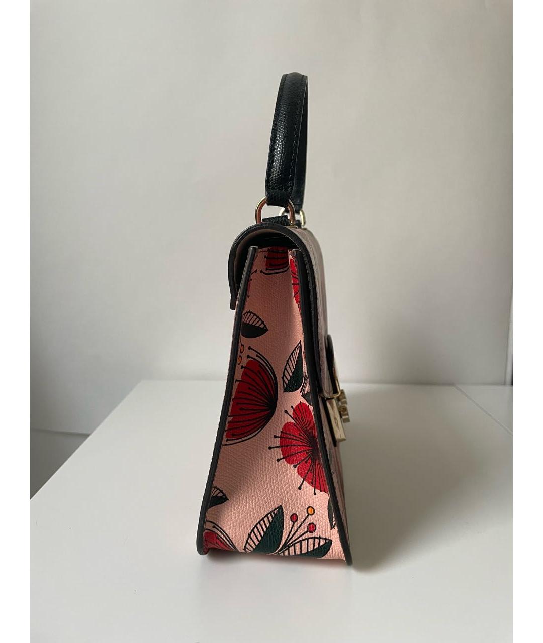 FURLA Мульти кожаная сумка с короткими ручками, фото 6