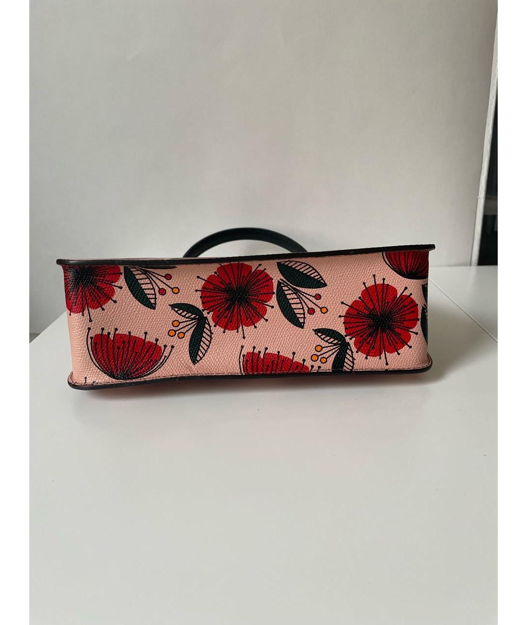FURLA Мульти кожаная сумка с короткими ручками, фото 8