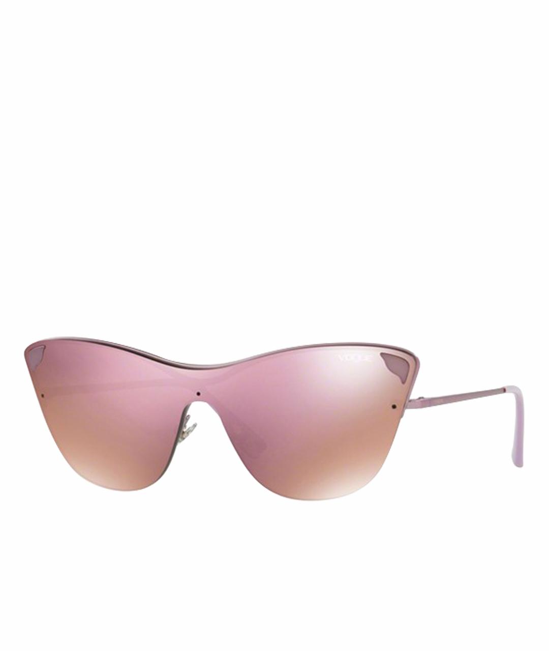 VOGUE EYEWEAR Розовые металлические солнцезащитные очки, фото 4