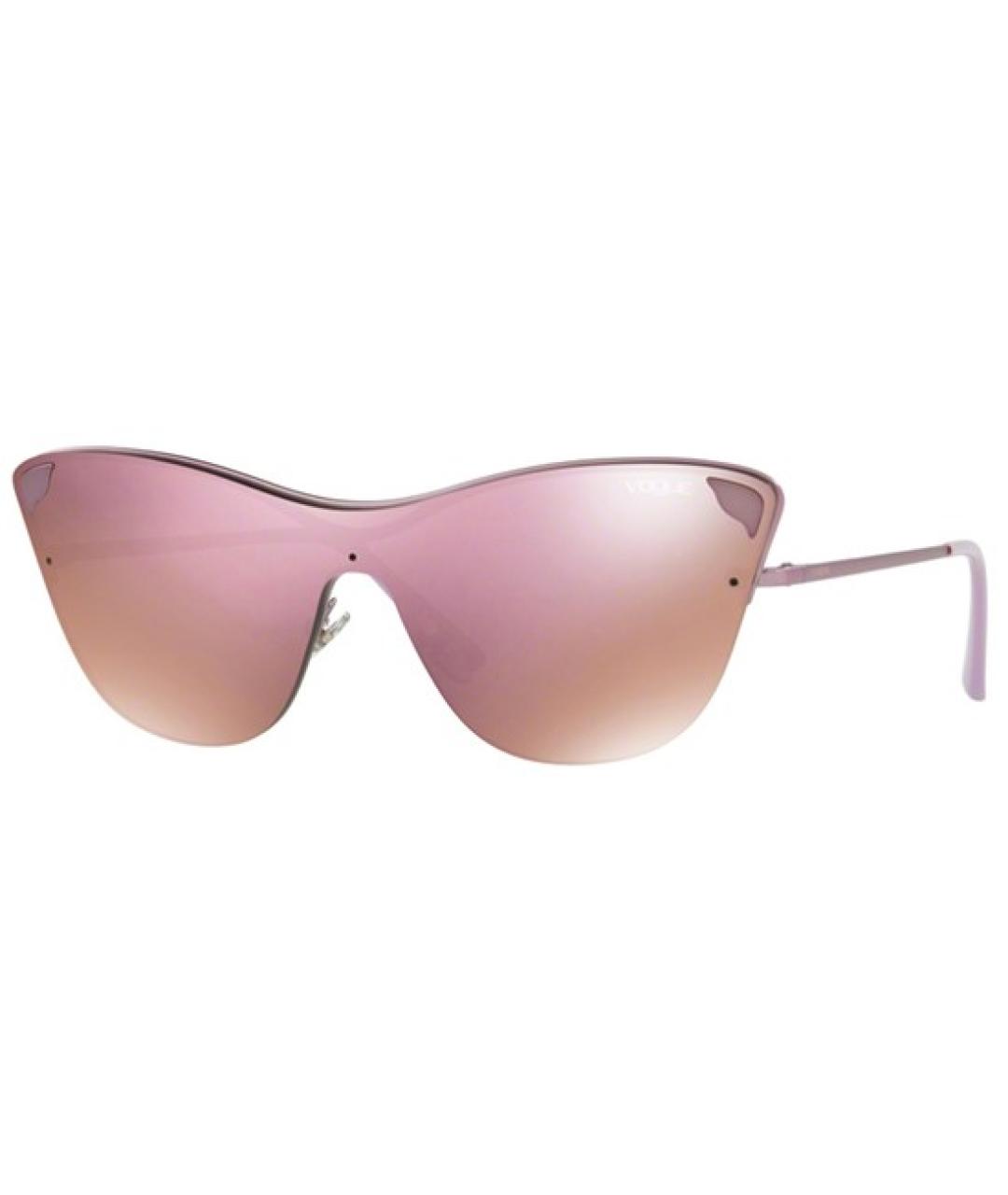 VOGUE EYEWEAR Розовые металлические солнцезащитные очки, фото 5