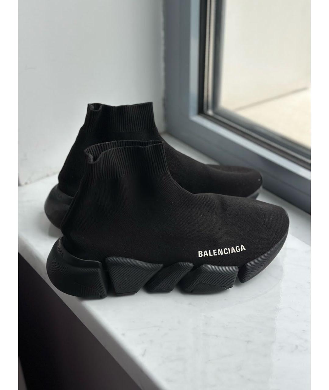 BALENCIAGA Черные слипоны, фото 9
