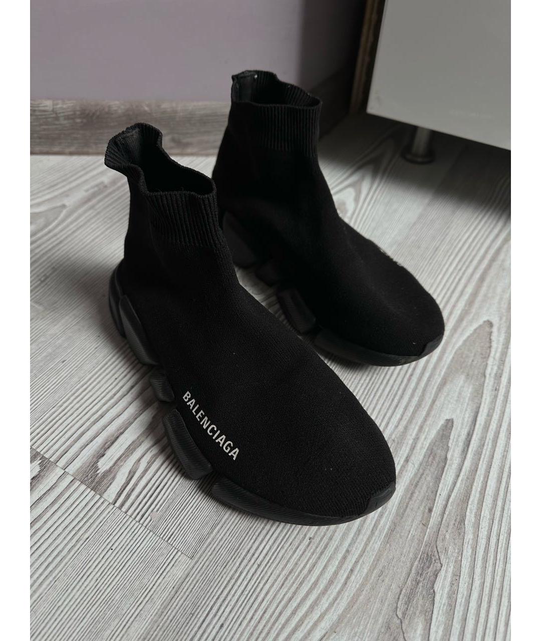 BALENCIAGA Черные слипоны, фото 7