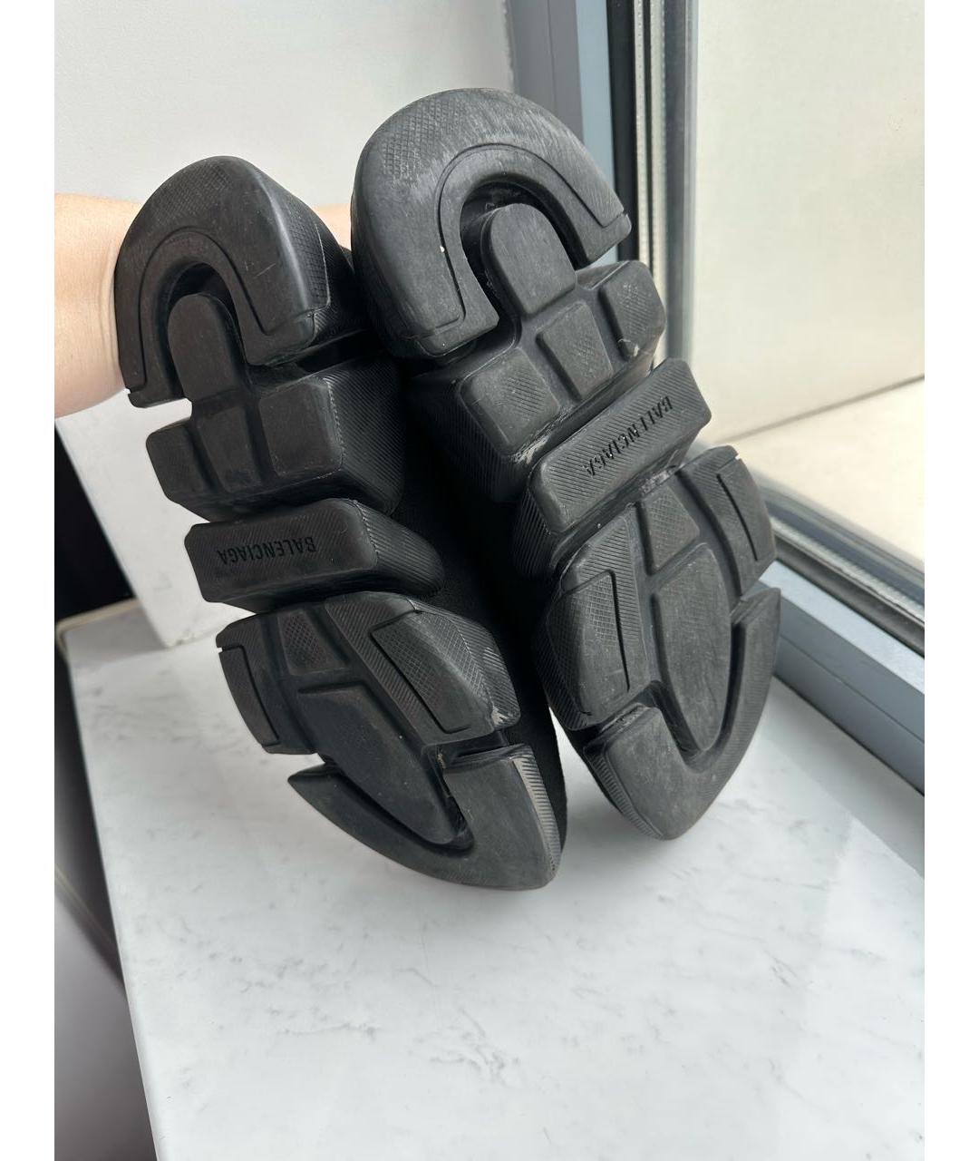 BALENCIAGA Черные слипоны, фото 3