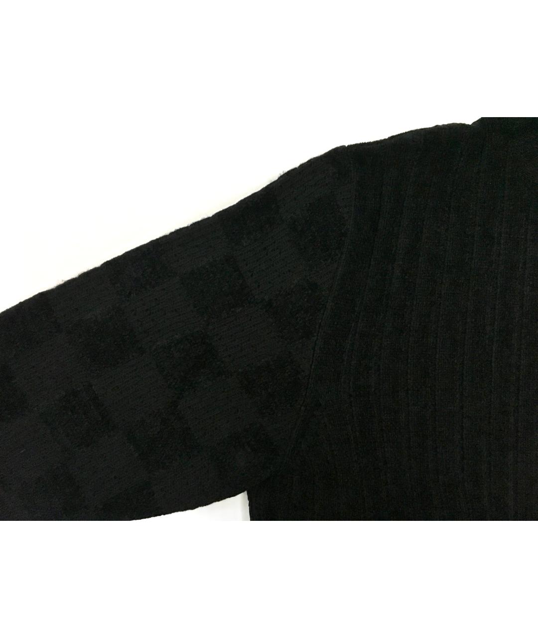 BILANCIONI Черный шерстяной джемпер / свитер, фото 8