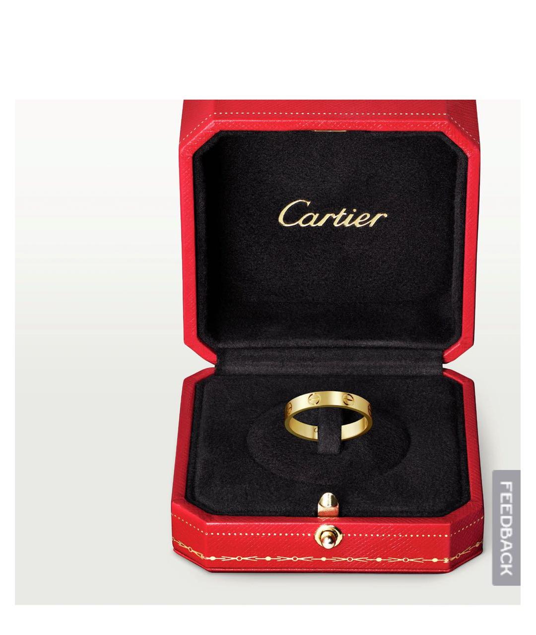 CARTIER Желтое кольцо из желтого золота, фото 4