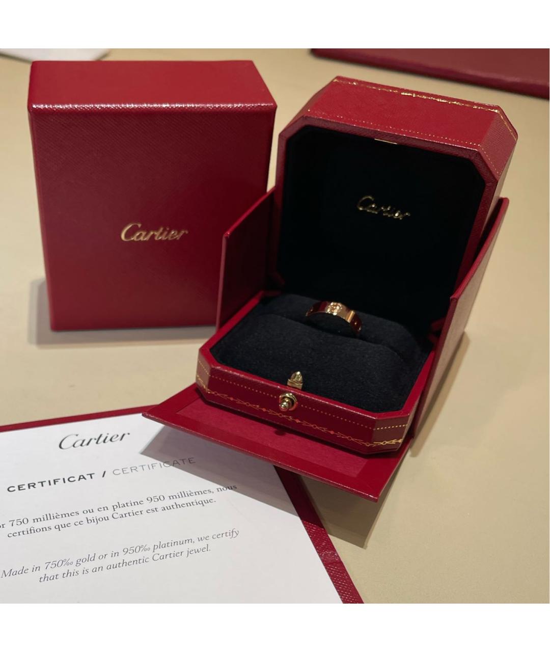 CARTIER Желтое кольцо из желтого золота, фото 8