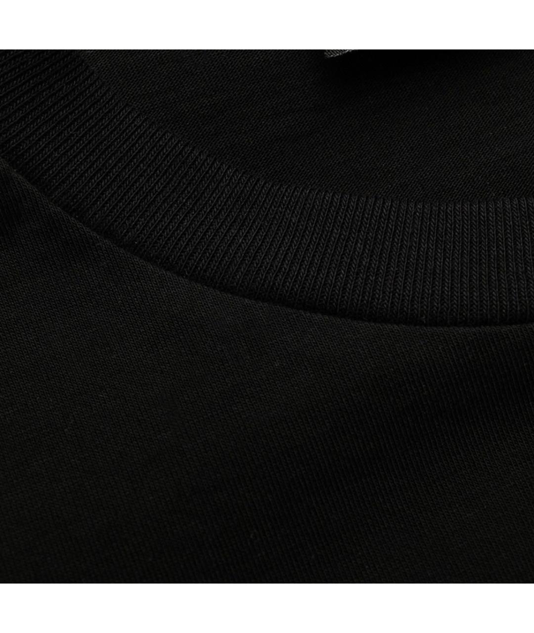 DSQUARED2 Черное хлопковое платье, фото 6