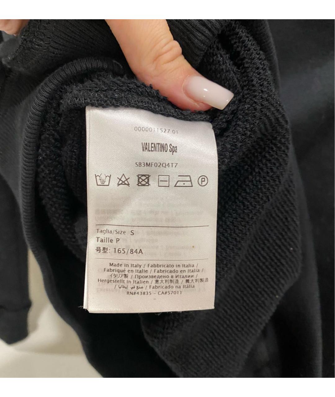VALENTINO Черный джемпер / свитер, фото 5
