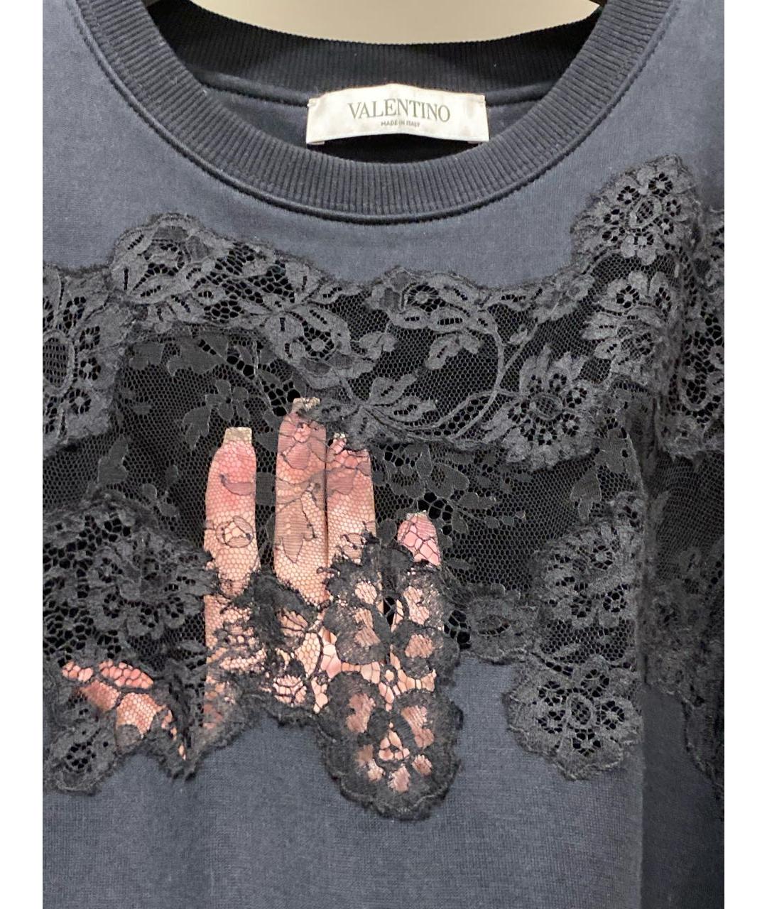 VALENTINO Черный джемпер / свитер, фото 4