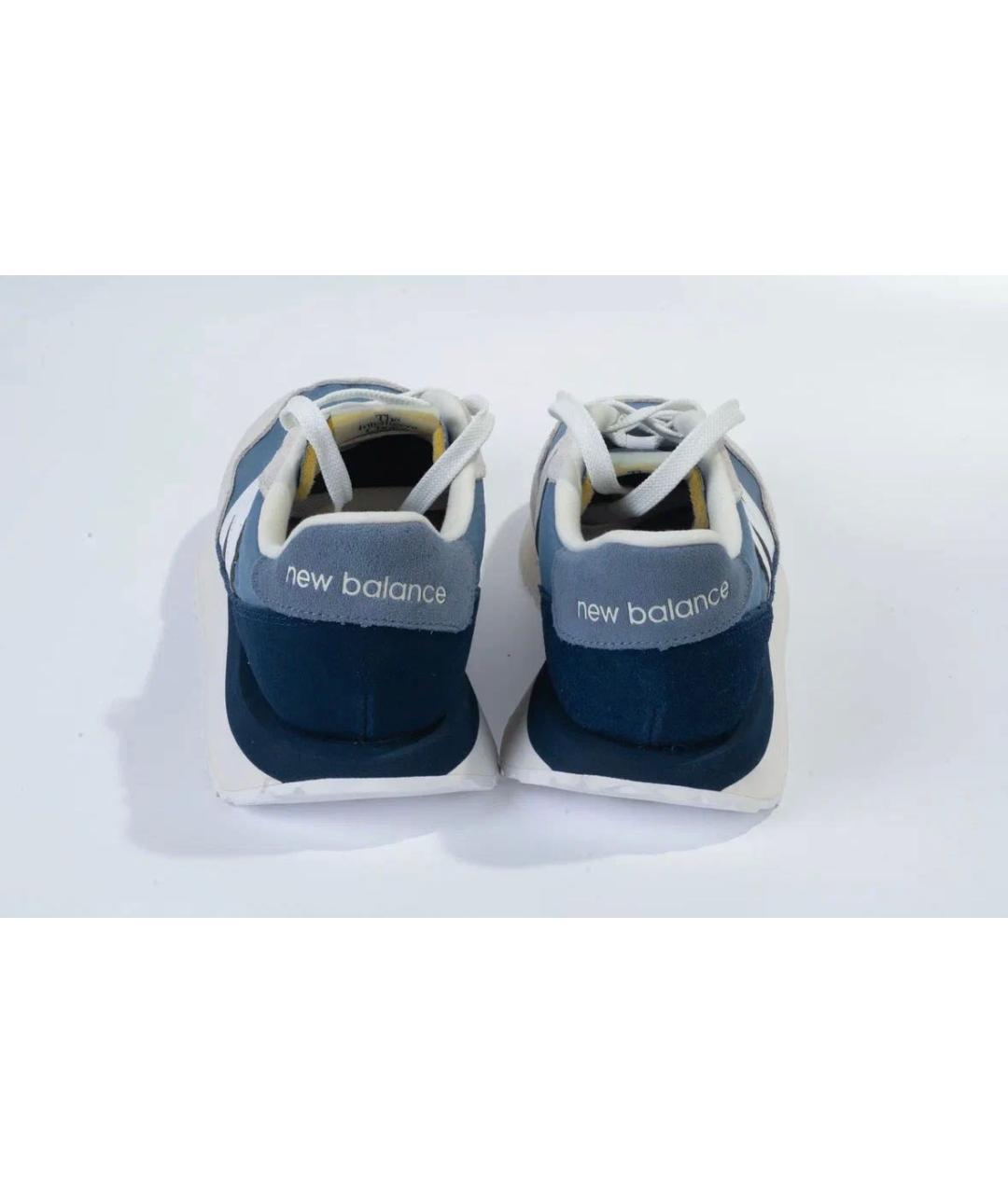 NEW BALANCE Синие текстильные кроссовки, фото 4