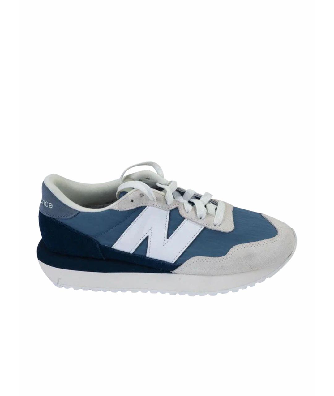 NEW BALANCE Синие текстильные кроссовки, фото 1