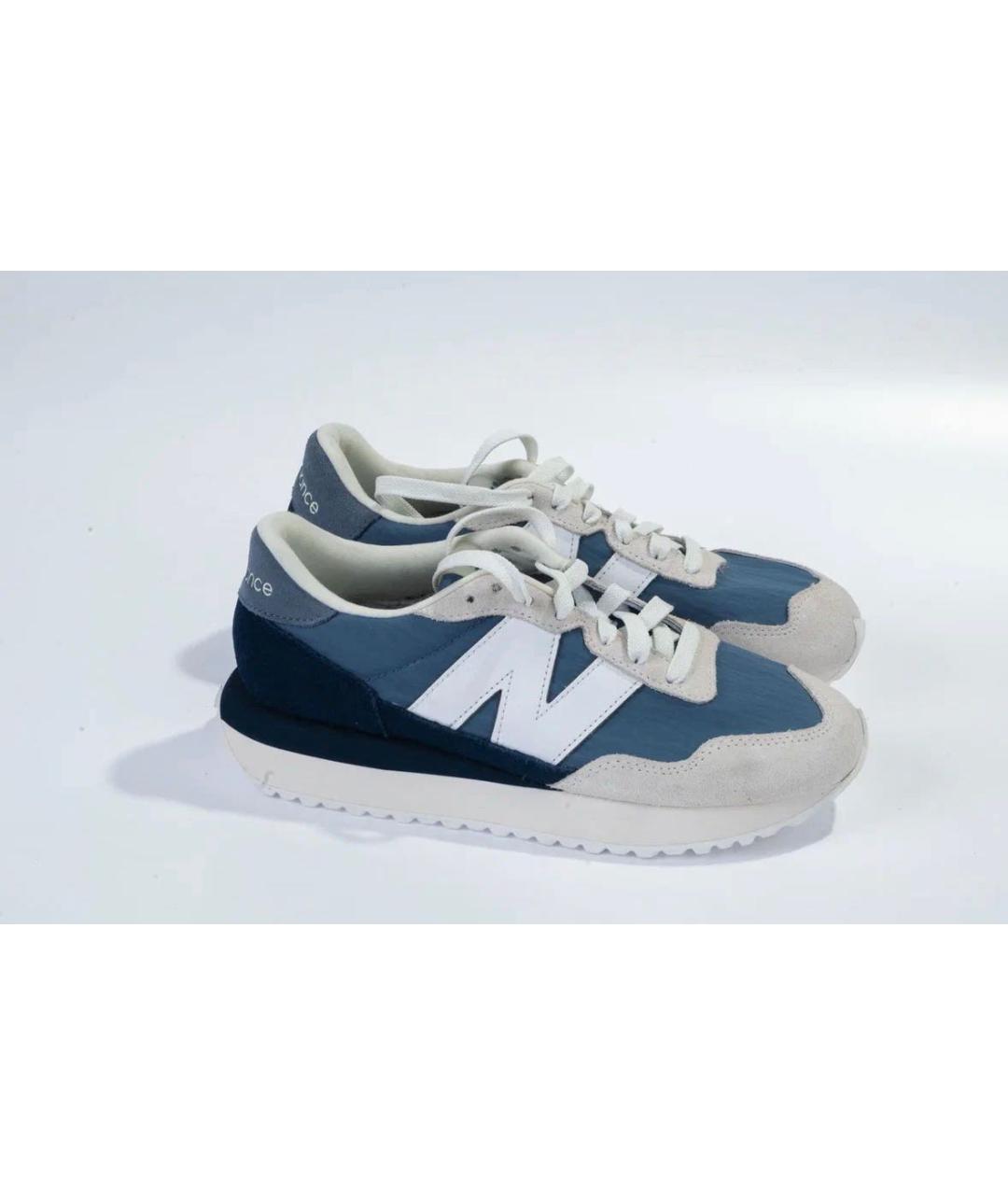 NEW BALANCE Синие текстильные кроссовки, фото 7