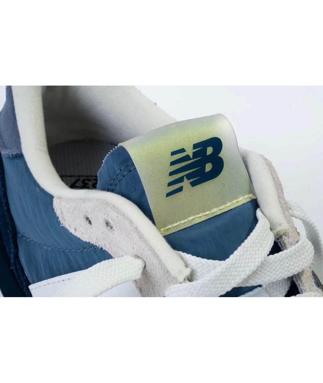 NEW BALANCE Синие текстильные кроссовки, фото 5