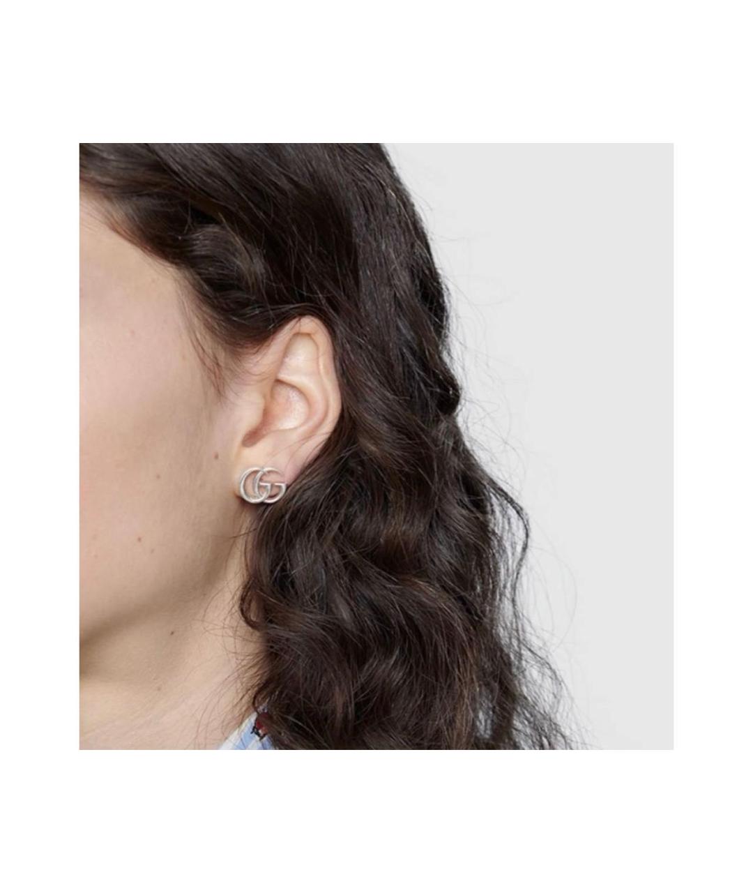 GUCCI Серебряные серебряные серьги, фото 4