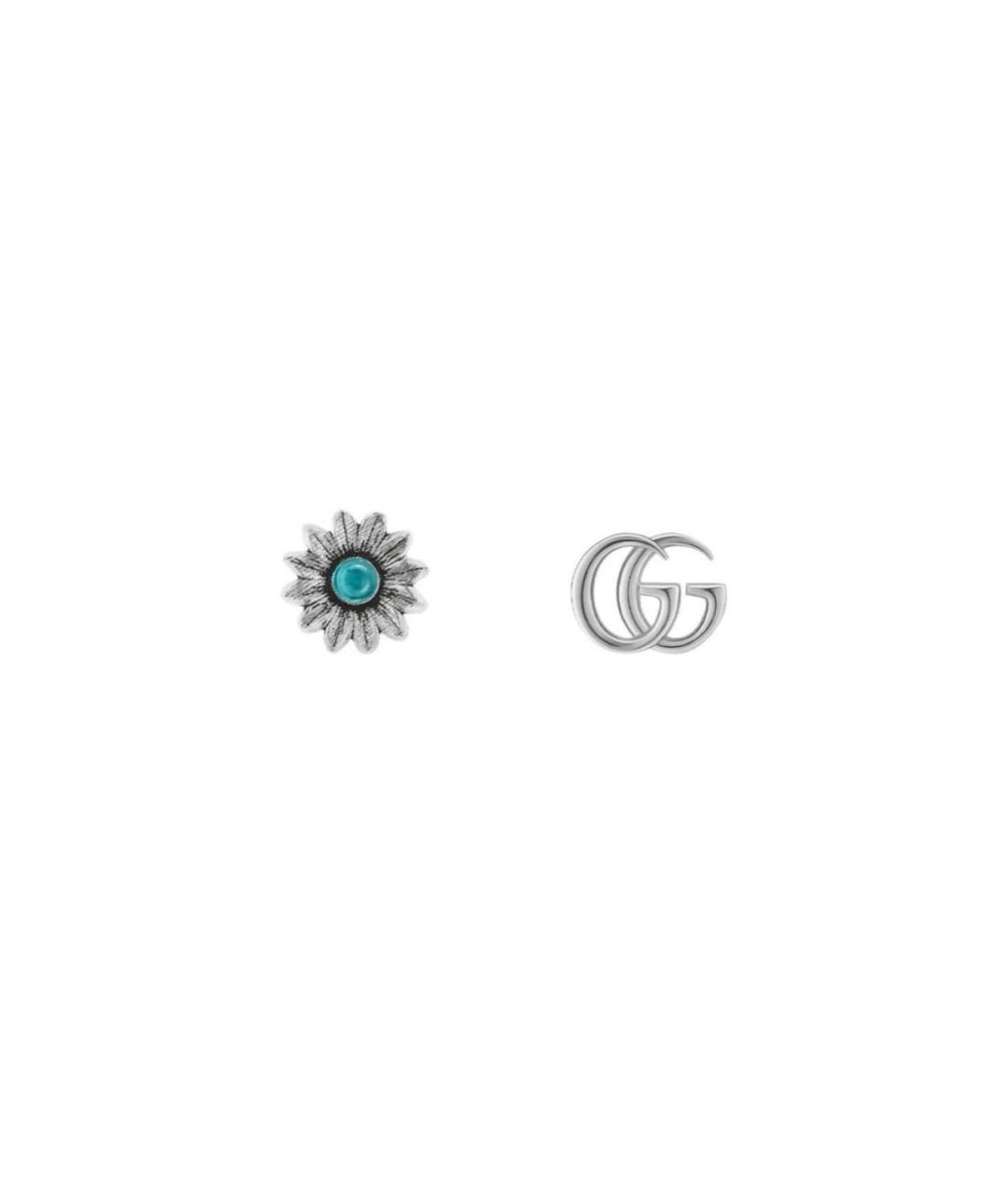 GUCCI Серебряные серебряные серьги, фото 1