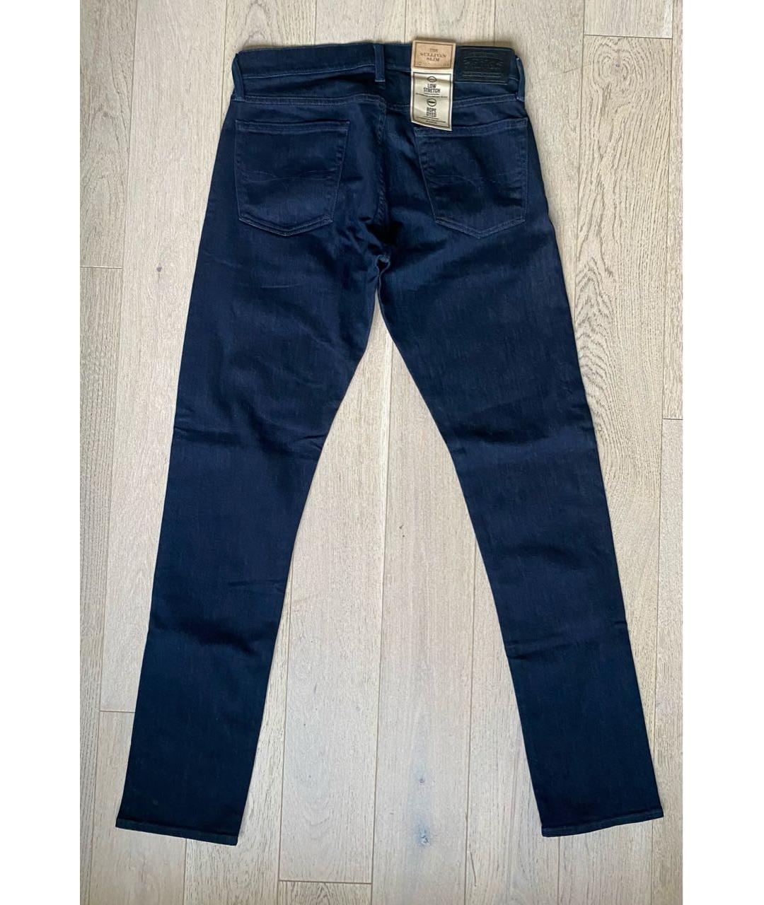 POLO RALPH LAUREN Темно-синие хлопковые джинсы скинни, фото 3