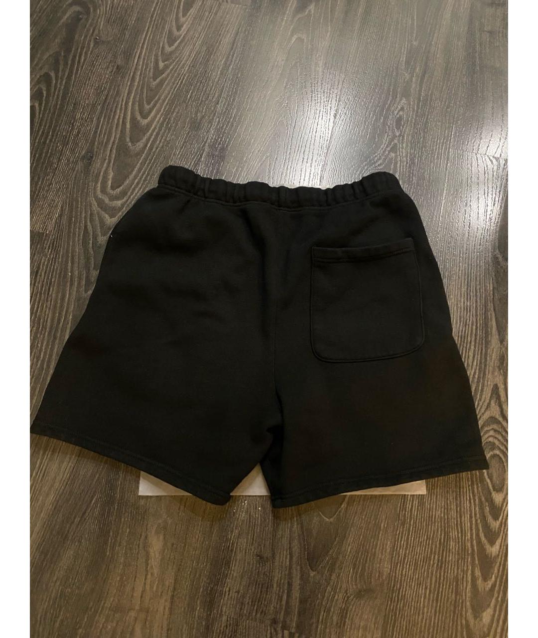 FEAR OF GOD ESSENTIALS Черные хлопковые шорты, фото 2