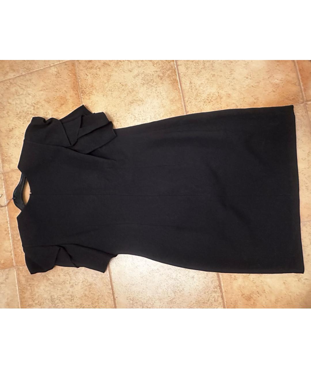 SAINT LAURENT Черное ацетатное коктейльное платье, фото 2